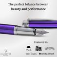 thumbnail image 2 of Pluma estilográfica Ellington Pens Purple Haze con punta extrafina, 2 of 7