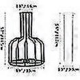 thumbnail image 2 of 2 Pieces Mini Vases Set Glass Vase S Vases For Table Rat Flower Vase Bud Hydroponic Glass Vase, 2 of 4