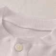 thumbnail image 6 of TOWED22 Boys Long Sleeve Henley Shirts Casual Crewneck Tees with Buttons Soft Shirts for Boys,Khaki,12-18 M, 6 of 9