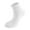 White, variant on Bibifish Mens Socks Solid Color Above Ankle Socks Breathable Casual Athletic Crew Socks Sports Running Basketball Comfortable Daily Wear Socks