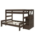thumbnail image 7 of Modern Farmhouse Twin XL Over Queen Bunk Bed With Staircase, 7 of 7