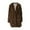 Brown, variant on Coats Lightweight for Women Leopard Print Cardigan Plus Size Tops Trendy