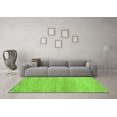 thumbnail image 3 of Ahgly Company Indoor Square Abstract Green Modern Area Rugs, 4' Square, 3 of 4