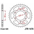 thumbnail image 2 of JT Sprockets JTR1478.42 42T Steel Rear Sprocket, 2 of 2