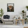 thumbnail image 3 of Stupell Industries Highland Cow Photography Animals & Insects Photography Black Floater Framed Art Print Wall Art, 25 x 31, 3 of 10