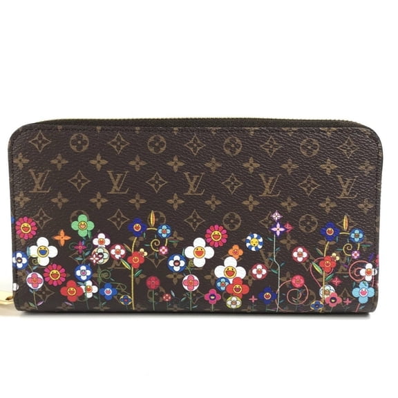 Pre-Owned LOUIS VUITTON M14162 Japan-exclusive LV x TM Zippy Wallet Monogram Takashi...