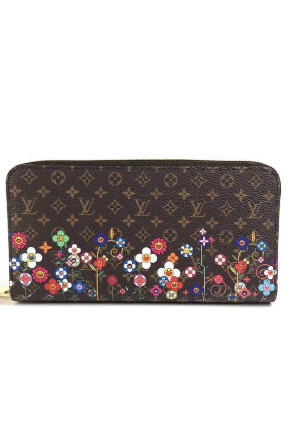 Pre-Owned LOUIS VUITTON M14162 Japan-exclusive LV x TM Zippy Wallet Monogram Takashi...