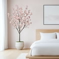 thumbnail image 5 of Nafresh 6ft Artificial Cherry Blossom Tree with Vividly Colored Flowers, Realistic Tree Trunk for Indoor Outdoor Decor., 5 of 7