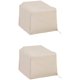 thumbnail image 1 of Juego de fundas para muebles Crosley, color canela, impermeable, de 2 piezas, 1 of 4
