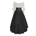 thumbnail image 4 of Conjunto de falda renacentista Costume Mingyuezai para mujer, 4 of 9