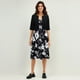 thumbnail image 1 of WILLBEST Vestidos Floreados para Mujer Vestido sin Mangas con Estampado Floral y Top de Manga Corta para Mujer Conjunto Informal de Dos Piezas de Corte Regular de Verano 不定位印花 Chica, 1 of 3