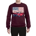 thumbnail image 2 of Wild Bobby Ford Shelby Vintage USA Country Plate Unisex Crewneck Sweatshirt, 2 of 6