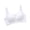 White, variant on LYMAYTER Big Girls Sports Bra Breathable Teens Cotton Training Bras 9-13 Comfort Tween Bras 75-90A