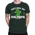 thumbnail image 2 of Officially Licensed Van Holten Pickles Fun Cartoon Pickle Character Design Men's T-shirt, 2 of 3