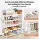 thumbnail image 5 of Organizador de zapatos VILICK de 5 niveles para 20-25 pares, color blanco, 5 of 8