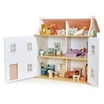 thumbnail image 4 of Mentari Toys - Clover Dolls House - Large Doll House with 6 Rooms - Gender-Neutral Dollhouse - Encourage Creative and Imaginative Play for Children - Age 3+, 4 of 8