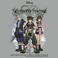 thumbnail image 2 of Men's Kingdom Hearts 3 Hero Group Shot  Sweatshirt Athletic Heather Large, 2 of 4