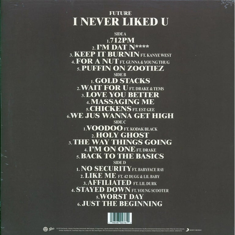 Future - I Never Liked You - Music & Performance - Vinyl - Walmart.com