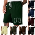 thumbnail image 2 of WREESH Men's Sweat Shorts Workout Shorts Drawstring Elastic Waist Pocket Exercise Fitness Home Short Pants Athletic Shorts Green, 2 of 5