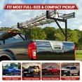 thumbnail image 4 of QinaQin Pickup Truck Ladder Rack, Adjustable Steel Bed Rack with 250 LB Load Capacity, 2 Pack, 4 of 6
