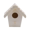 thumbnail image 1 of Miangastore 1Set Hatching Box for Balcony White Plastic with Hemp Rope 3.7X3.5X2.4In, 1 of 8