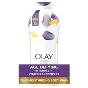Olay Age Defying Women's  Body Wash with Vitamin E, for All Skin Types, 22 fl oz