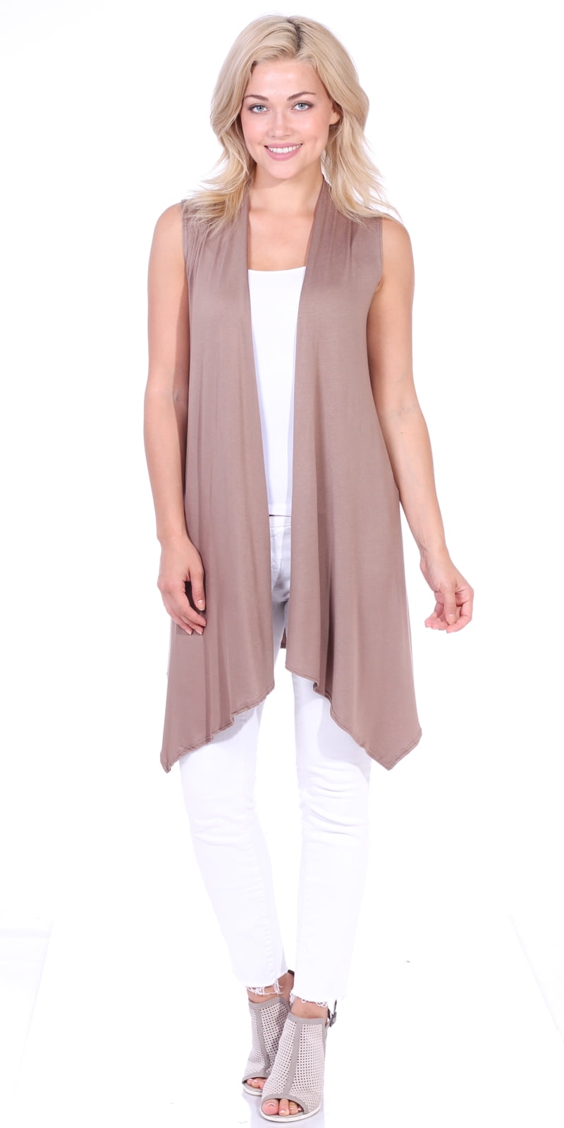 cardigan sleeveless vest