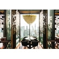 thumbnail image 2 of 37096-014 Eurofase Lighting Bloomfield Oval Chandelier 22 Light-Antique Brush Gold Finish, 2 of 4