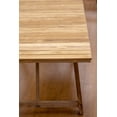 thumbnail image 3 of Amazonia 79'' Teak Durable Design Outdoor Dining Table, Wood-Brown, 3 of 7