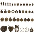 thumbnail image 1 of 1 conjunto de chenros temáticos de reloj Joyas de bricolaje que busca decoraciones vintage, 1 of 5