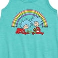 thumbnail image 2 of Cat in the Hat - Thing 1 2 Rainbow - Toddler and Youth Girls A-line Dress, 2 of 4