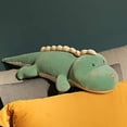 thumbnail image 3 of Una cosa Muñeco de peluche de dinosaurio, muñeca grande, muñeca de tela, durmiendo en la cama, almohada con abrazadera para las piernas, regalo de cumpleaños para niñas Regalos vacaciones, 3 of 7