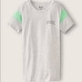 thumbnail image 4 of Victoria's Secret PINK Women's Logo Campus Shorts Sleeve T-Shirts Gray S, NWT, 4 of 6