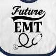 thumbnail image 4 of Inktastic Future Emt Emergency Tech Boys or Girls Baby Bib, 4 of 4