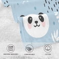 thumbnail image 3 of GZHJMY Cute Panda Print Pure Cotton Hand Towels for Bath Decorative Guest Towels Fingertip Towels for Bathroom Spa Gym, 2-Piece, 16 x 28 inches（117）, 3 of 7