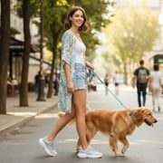 Ecetana Walking Shoes for Women Casual Sneakers Breathable Running Shoes
