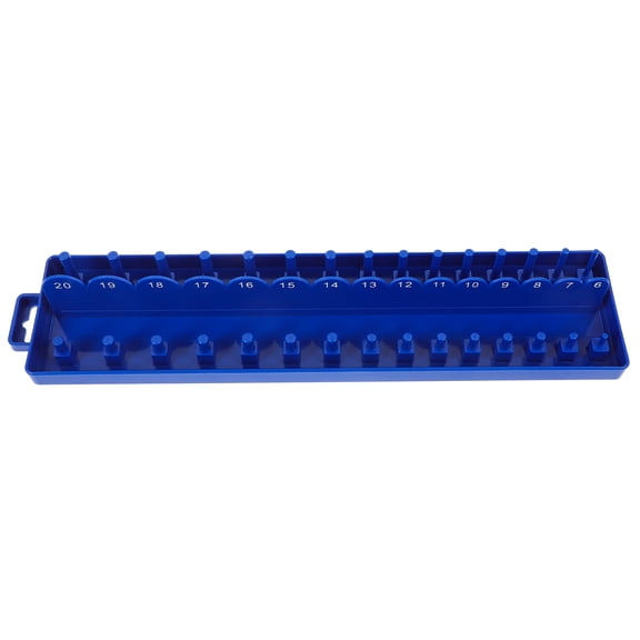 Worgeous  Garage Workshop Organizer Socket Storage Power Tools Organizers Blue