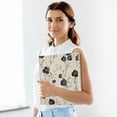 thumbnail image 6 of FORMRS 3 Ring Binder 1.5 inch with Pockets Set of 2 Clip Board 200 Sheets Capacity, Small Black Flowers, 6 of 8