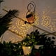 thumbnail image 3 of Luces de hadas LED, luces de regadera centelleantes Lámpara de arte de estaca de jardín con energía solar Luces de cascada de interior al aire libre a Macarena Luz de cadena de regadera, 3 of 8