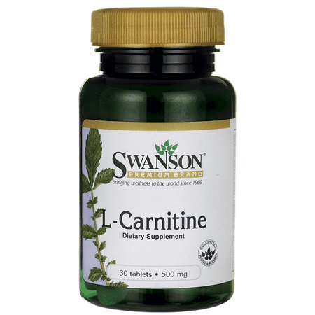 Swanson L-Carnitine 500 mg 30 Tabs