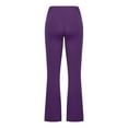 thumbnail image 7 of Flare Leggings For Women High Waist Bootleg Flare Yoga Pants Elastic Comfort No Front Seam, 7 of 7