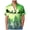 Green Button Down, variant on short sleeve button down men beach clothes Button Down Shirt Men - Beach Short Sleeve Shirts with Pocket