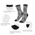 thumbnail image 3 of Fuzoiu Zebra Skin Print Kids Socks For Boys Girls,Grip Crew Socks with Non Slip,Lightweight Stretch Crew Socks,Toddlers Crew Boot Socks, 3 of 5