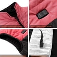 thumbnail image 3 of Chaleco calefactable para hombre y mujer, recargable por USB, térmico, para invierno, ideal para esquiar, cazar y motociclismo, ideal como regalo de Navidad., 3 of 5
