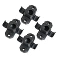 thumbnail image 2 of 4 piezas Ajuste de la mesa de campamento Conector de la pierna para campamentos Tablas plegables Accesorios de reparación de mesa de campamento noslip Diámetro del agujero 18 mm, 2 of 8