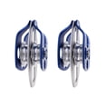 thumbnail image 3 of Polea doble de 2 piezas 32KN para arbolista de escalada de árbol Sunnimix Azul, 3 of 7