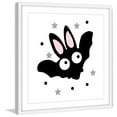 thumbnail image 2 of Marmont Hill "Black Bunny Bat" by Katarina Snygg Framed Painting Print, 2 of 5
