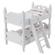 thumbnail image 5 of 1:12 Mini Casa De Muñecas Cama Miniatura Litera De Madera Simulada Muebles Modelo Accesorio De Juguete, 5 of 7