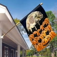 thumbnail image 6 of Autumn Pumpkin Moon Cat Double Sided Decorative Welcome Fall House Flag 28x40 Inch, 6 of 6