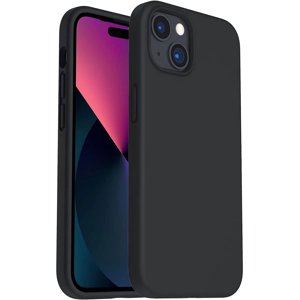 Entronix Silicone Soft Case for iPhone 15, Black